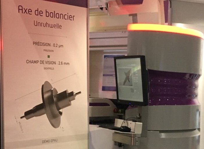 expertisevision's tweet photo. #ExpertiseVision, fabricant de machines d’inspection et de tri par vision située dans la vallée de l’Arve a exposé à l’ @ephj_epmt_smt 2018 : salon de l' #horlogerie #joalerie voir article: https://t.co/C7lOA5ndsG cc: @MontBlancIndus @AURAentreprises @LabelMontBlanc @Thesame74 https://t.co/pqQiywwouz