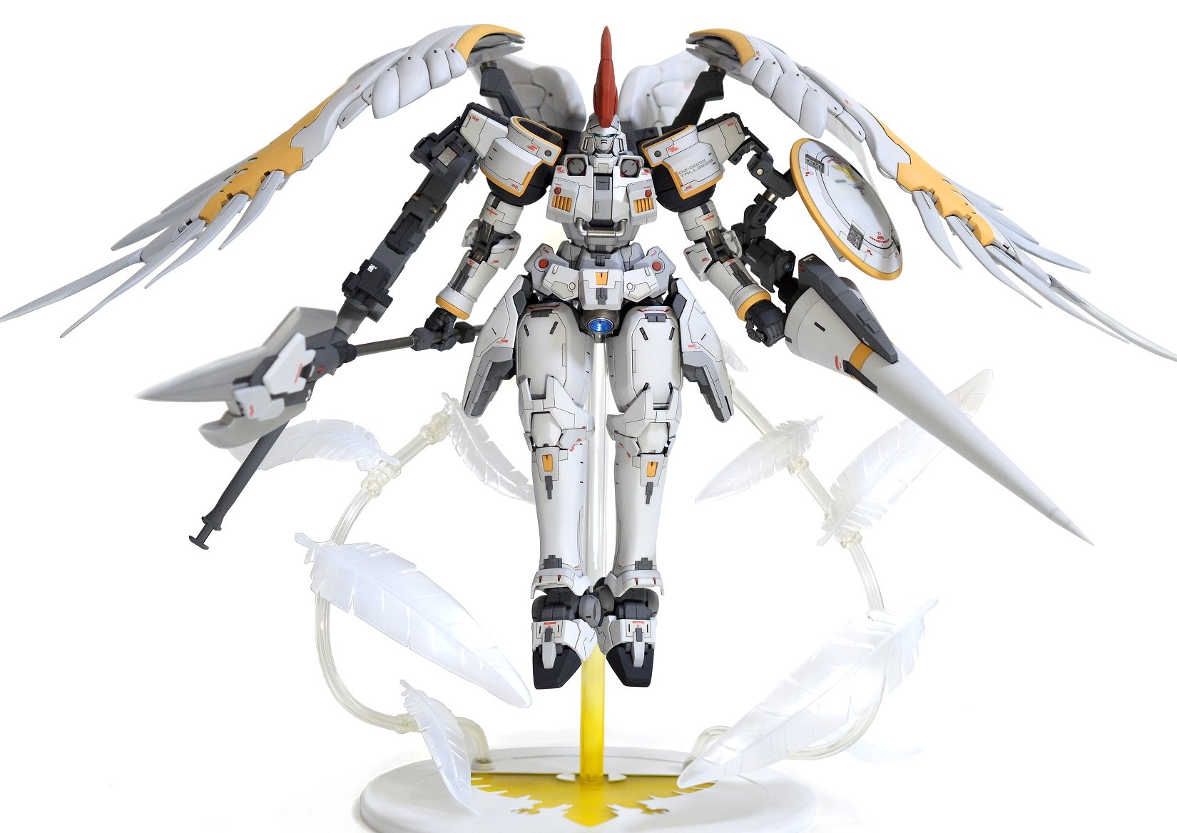 真実 新機動戦記ガンダムw Endless Waltz 敗者たちの栄光より Mg トールギスf フリューゲル 完成しました 今週末開催される神展に9日のみ展示予定になりますので 良かったら見てやってください 神展 神展2 ガンダム