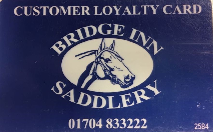 BISaddlery's tweet photo. Did you know that we have a Loyalty Card? Contact us for further details https://t.co/jltPvQsVfN