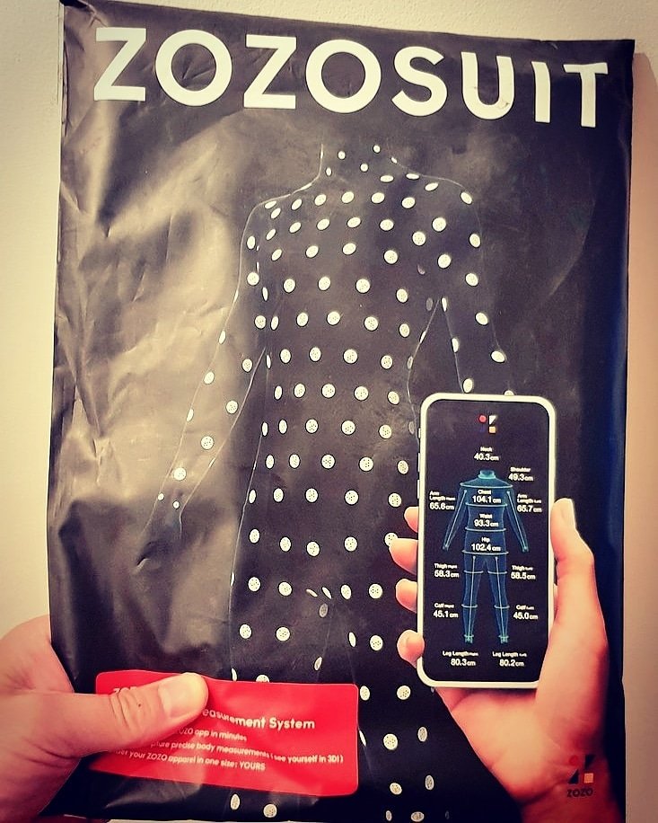 Very excited to get this from <a href="/zozoglobal/">zozoglobal</a> in Japan. A special mocap style suit that uses an app to digital measure you and they make clothes to suit your precise body style!
#fridayfeeling #zozo #bespoke #zozosuit #japanese #tailoring #zozorevolution #beuniquebeequal