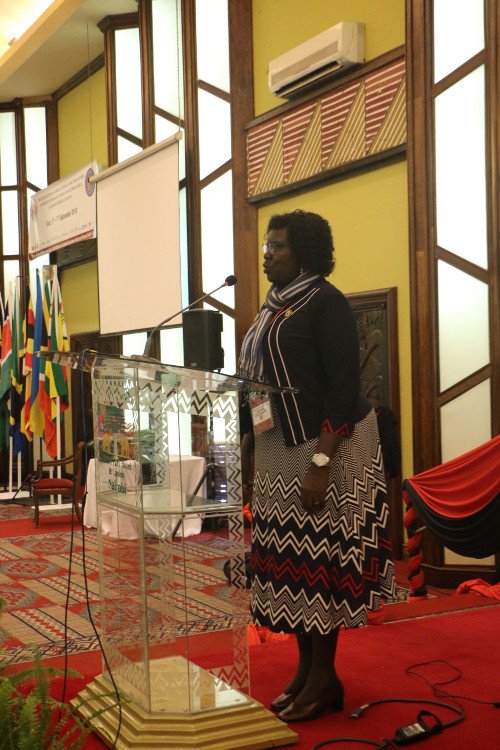 Dolorence Wakida, New Chairperson faculty of Education at ECSACON #ECSACON2018