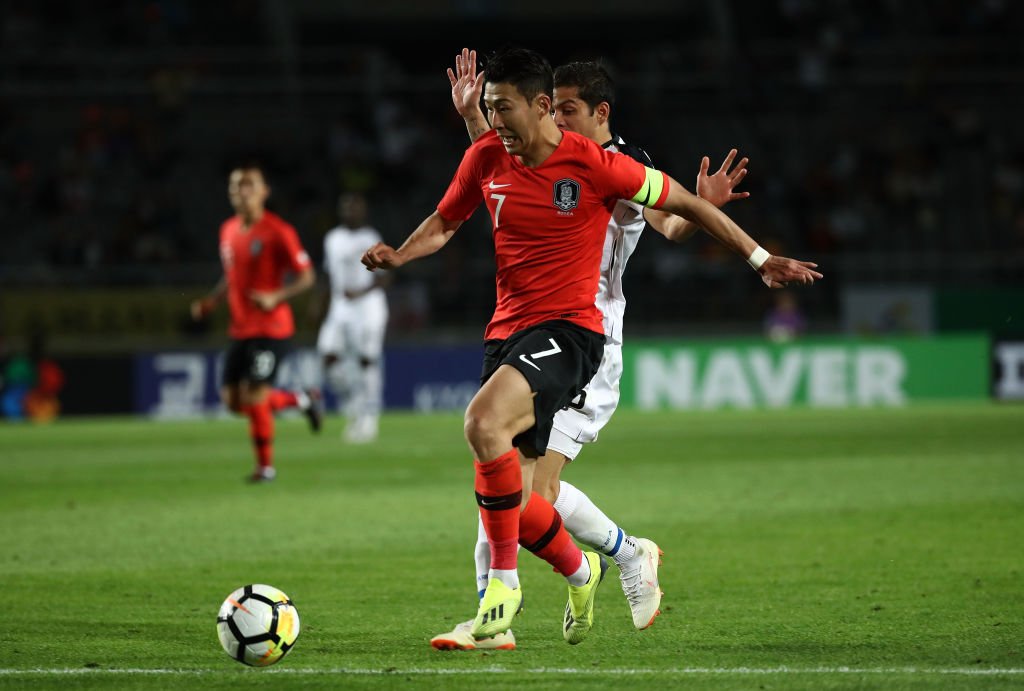 SpursOfficial's tweet photo. 🇰🇷 South Korea 2-0 Costa Rica 🇨🇷

Another win for Captain Sonny! 🙌

#COYS https://t.co/LNeP4ZRVqR