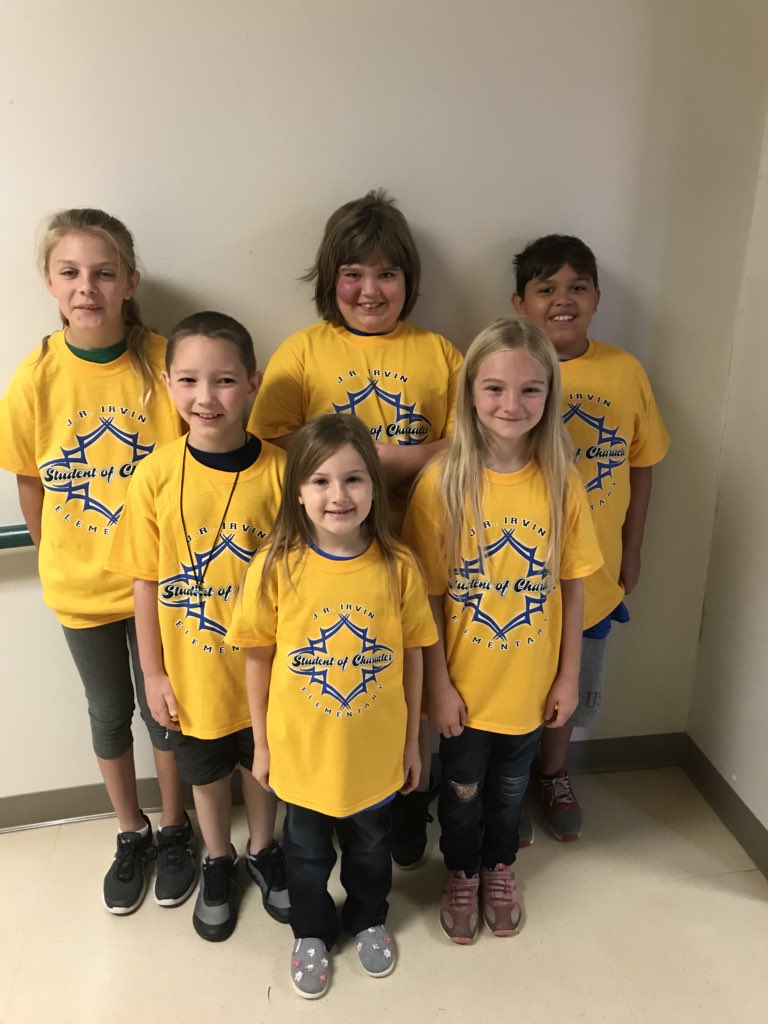 JRIrvin_Elem's tweet photo. First round of #studentofcharacter happened today!  #MISDProud of these #irvinincredibles!  They make us #MISDHappy #BeKind https://t.co/VnkbDOcPfC