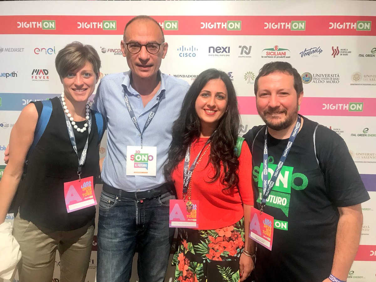 AnnalisaTuri's tweet image. #Uniba alla più grande maratona digitale del Sud Italia @digith_on. 🎯
Per incoraggiare le nostre startup partecipanti, per incontrare grandi player d’investimento e per fare networking... ecosistema! 🤝🤝🤝
@balab_bari #DigithON #Digithon2018