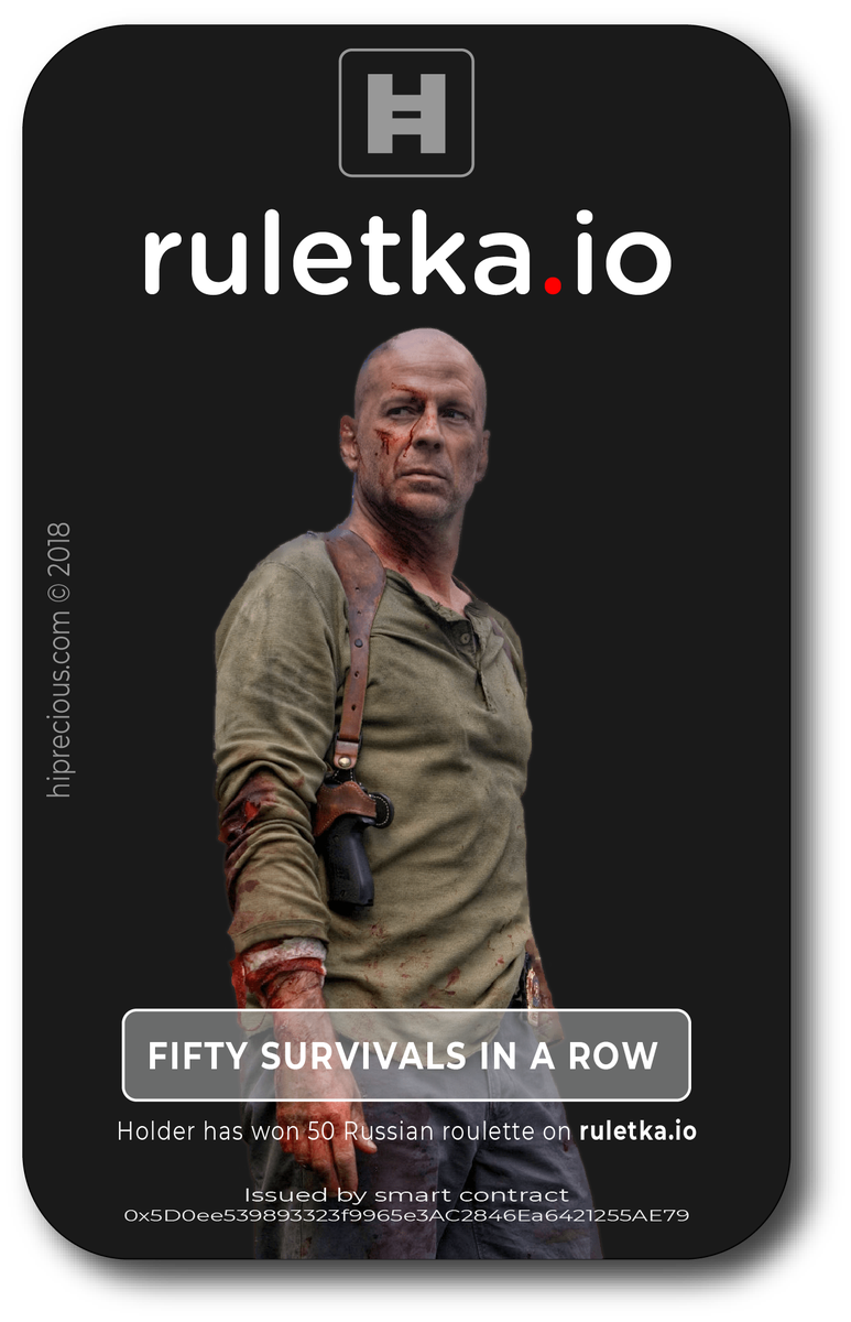 ruletka_io's tweet photo. https://t.co/X8t3djvaaM Week Summary: 130 winners | One Bullet, Six Players 😎🔫💰
#dapp #Ethereum #BlockchainChat #blockchain #Steemit #Discord #russianroulette #ruletka #challenge #FridayFeeling #FridayMotivation #cryptogaming #cryptogamers #Ether #Dapplayer https://t.co/t8PJTfllRq