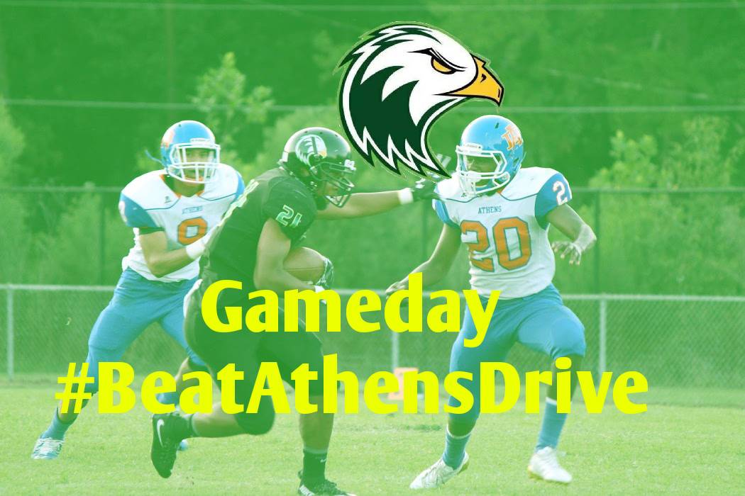 EnloeHSFB's tweet photo. Raise Up Eagle Nation it's GAMEDAY!! #BeatAthensDrive #WeAreEnloe #MakethemBelieve https://t.co/q21EcMasBi