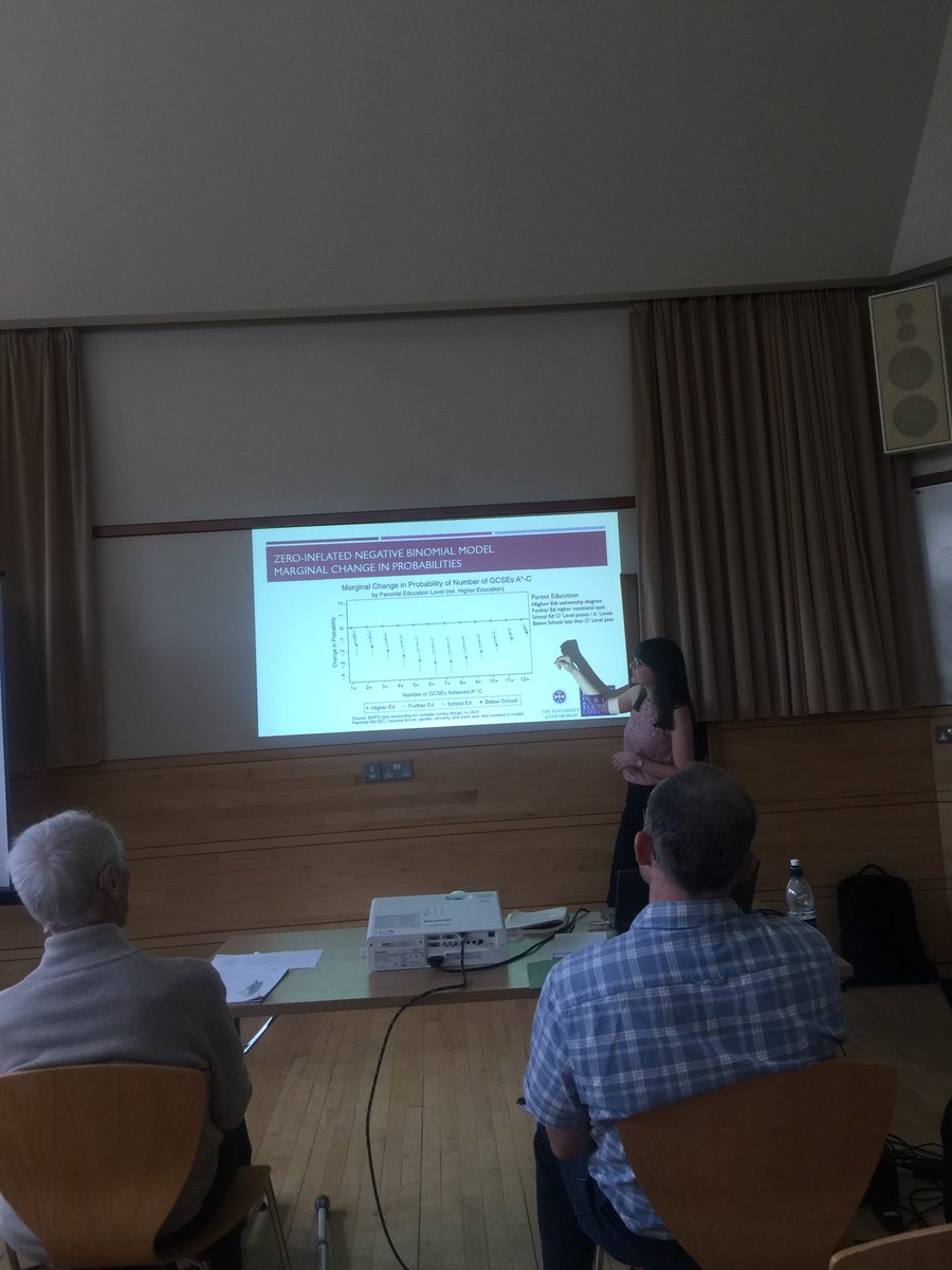ayseguveli's tweet image. @StopforthSarah : inspiring research on the effect of parental education on obtaining GCSEs #socialsteatificationresearchseminar @profbigvern