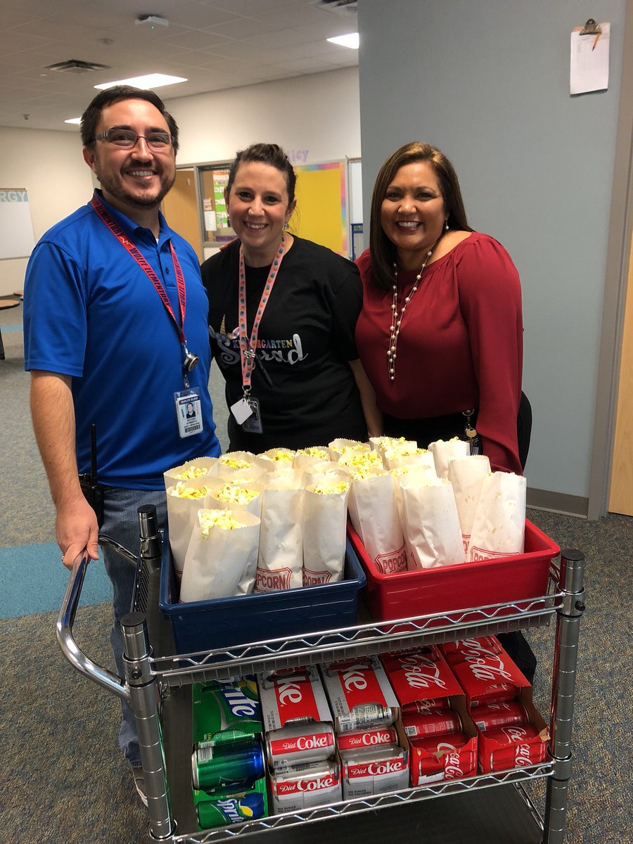 jzigelman's tweet image. Thanks so much for the morning treat! #WEinKaty Love being considered “popping” good staff.