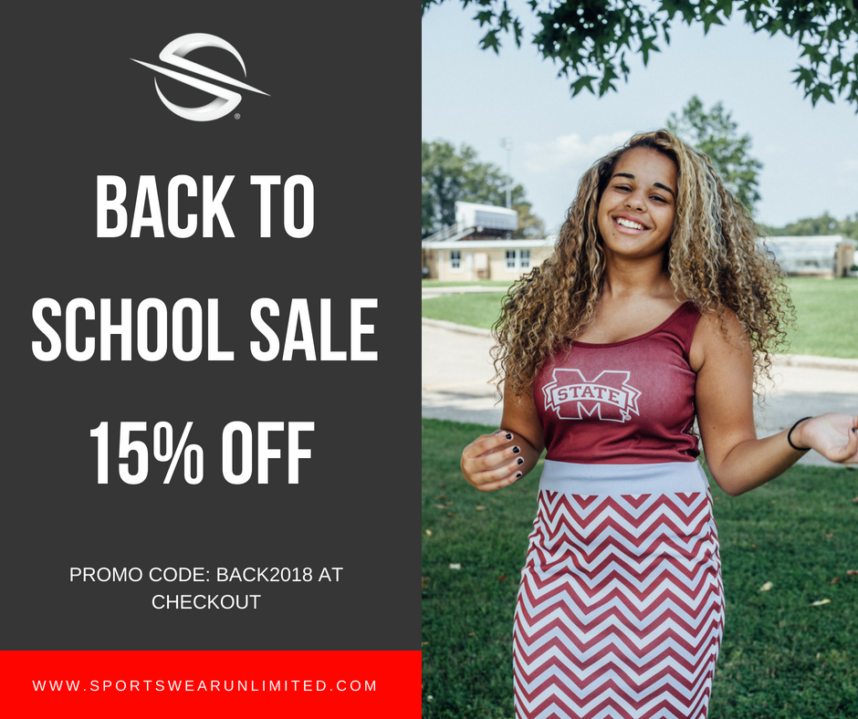 SportswearU's tweet photo. Update your back to school wardrobe during our Back to School Sale! π Receive 15% off your entire purchase when entering promo code: BACK2018 at checkout! Visit https://t.co/zQMvHN4O19 to shop!
#BackToSchool #ProSphereSU #FanWear #SpiritWear https://t.co/zAYC5fXbBg
