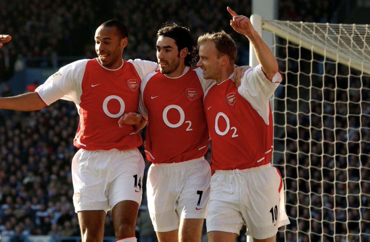 CaughtOffside on Twitter: "Thierry Henry, Robert Pires and Dennis ...