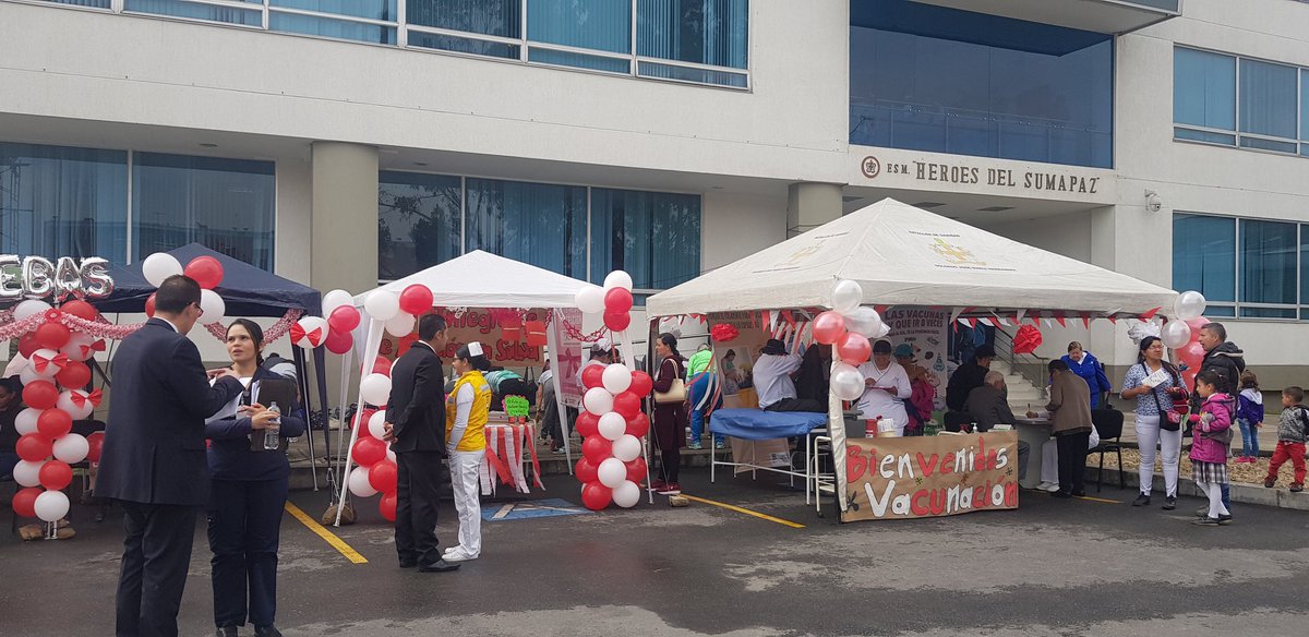 SanidadMilCo's tweet photo. Quinto aniversario del Establecimiento #DMSOC @Ejercito_Disan @COL_EJERCITO con jornada de salud #MAIS #SaludPrimeraLey #AyúdanosACuidarTuSalud #SanidadMilitar
CC @mindefensa @FuerzasMilCol @ejercito_COPER https://t.co/rHcPTg1u05