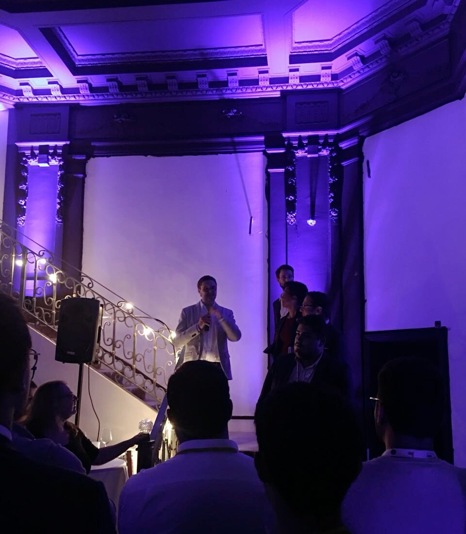 lesjem35's tweet photo. Discours d’ouverture @quentin_spooner pour la #RentréeJam 

Les #JAMBretons, #JAM56 #JAM29 présents pour échanger lors de ce week-end qui s'annonce passionnant !! 

Bravo aux @JAMarne pour ce bel événement !! https://t.co/VlWJtZkBIJ