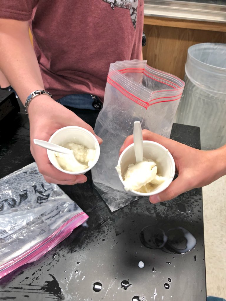 Seth Grubb (@coach_grubb) on Twitter photo IPC students observing (and tasting) states of matter in our ice cream lab this morning! #ScienceRocks @ClemensScience <a href="/SamuelClemensHS/">Clemens High School</a> <a href="/scucscience/">SCUC Science</a> IPC students observing (and tasting) states of matter in our ice cream lab this morning! #ScienceRocks @ClemensScience <a href="/SamuelClemensHS/">Clemens High School</a> <a href="/scucscience/">SCUC Science</a>