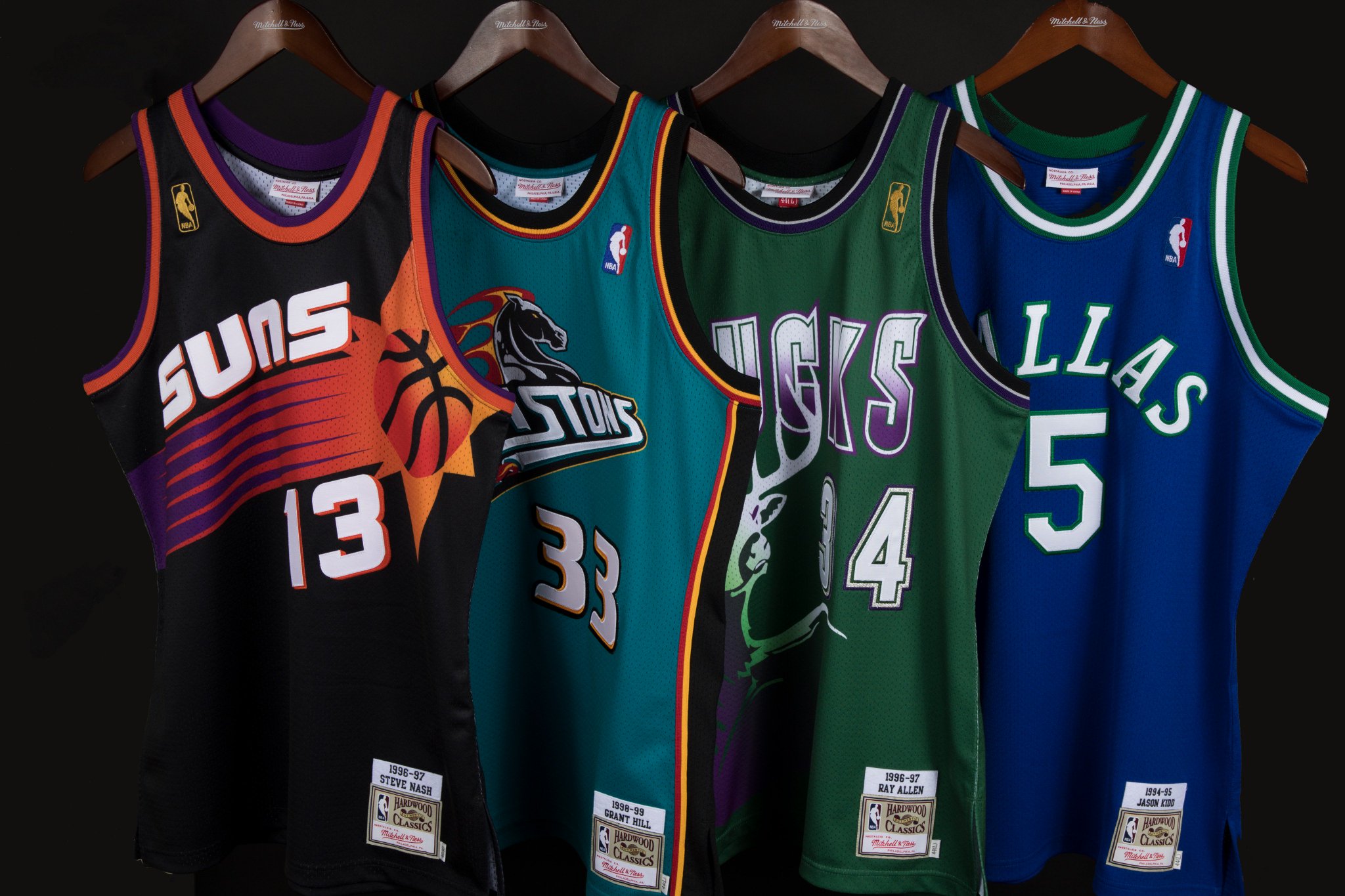 steve nash mitchell ness jersey