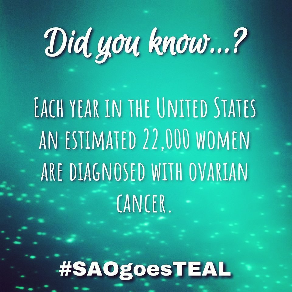 SAO4Christ's tweet photo. #TealTidbit #SAOgoesTEAL https://t.co/mQA7XNpJsR