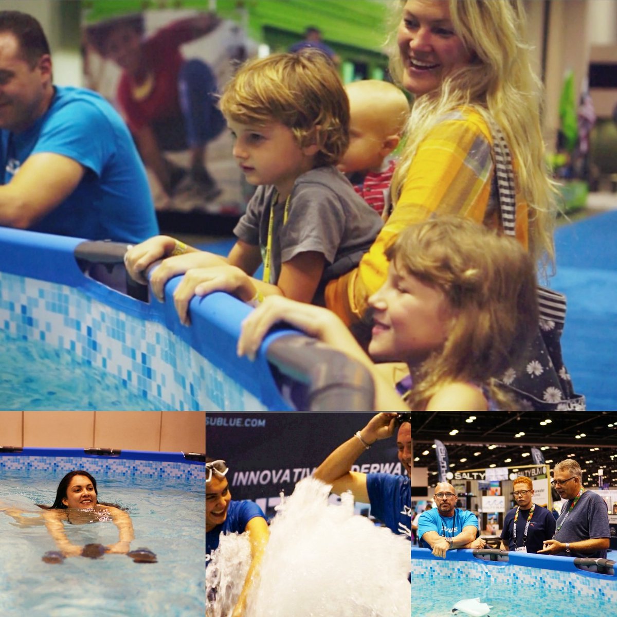 subluetech's tweet photo. Sublue team at Surf Expo @surfexpo in Orlando:
We love trade shows because we meet a lot of interesting people through the connections we make. A business has to be involved, it has to be fun, and it has to exercise your creative instincts. 
#surfexpo #Orlando #Subluetech https://t.co/5m8MX6C0LR