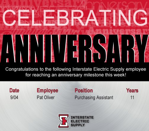 interstateelect's tweet photo. Congratulations to Pat from our District Office on celebrating 11 years with us this last Tuesday! https://t.co/HfqZEp00RI
