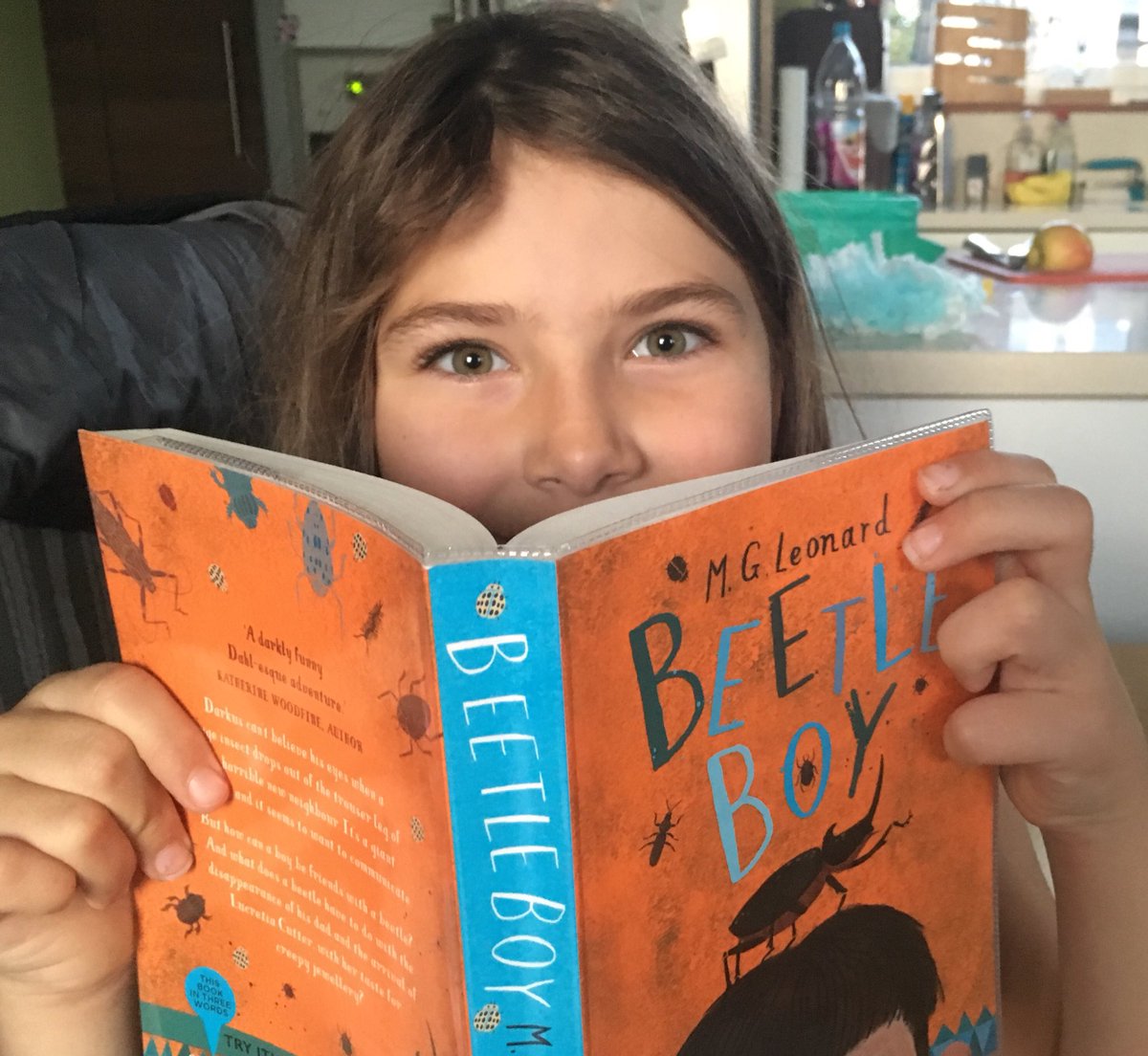 fiona_bugsnbees's tweet photo. When your 9yo comes home from school with the biggest book she’s ever chosen and it’s.... yay! #entomum #buggeek https://t.co/7ASzDaWkDP