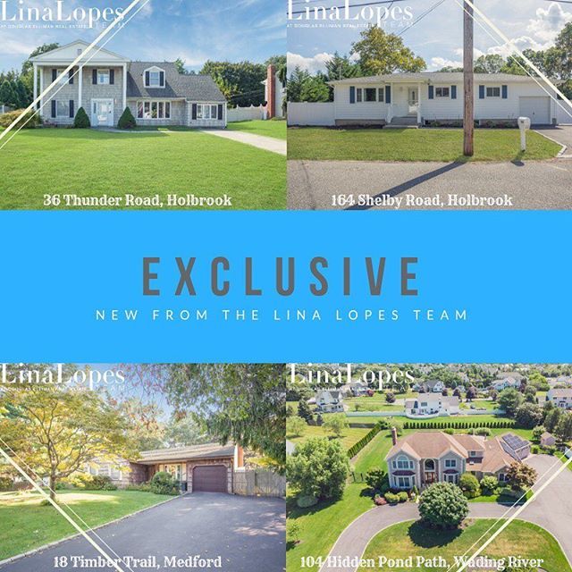 linalopesteam's tweet photo. First look 👀 We listed these great houses this week! 🏡 Contact us today for all the details! #TeamLina .
.
.
.
#RealEstate #JustListed #Buying #Selling #MakeYourMove #InstaHomes #LuxeLife #MillionDollarListings #LongIslandRealEstate #CentralSuffolk #… https://t.co/zuXXXs9Iq3 https://t.co/lSw0ktRb7I