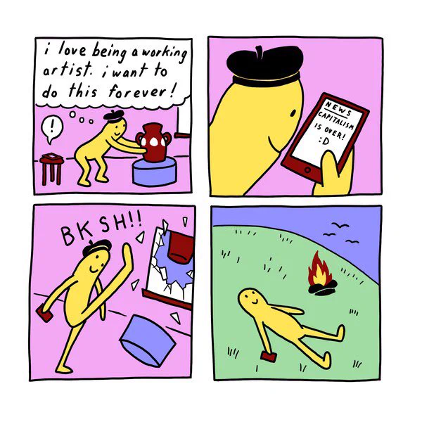 hi got some new colored comics up on @vice today 