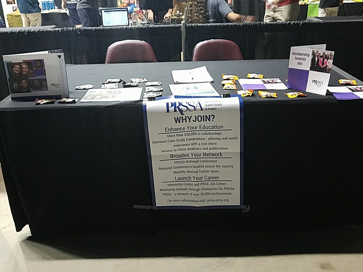 IUPPRSSA's tweet photo. @iupjournalism @IUPCommMedia @EberlyIUP Come check out our table at IUP Day and join PRSSA to enhance your education, vtoadem your network and launch your career! #IUPDay #IUP #PRSSA https://t.co/vsm3S77REh