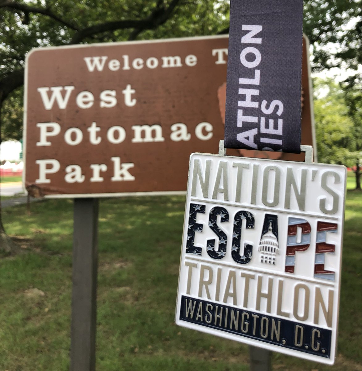 EscapeSeriesTri's tweet image. Quickly taking over West Potomac Park! #escapeseriestri