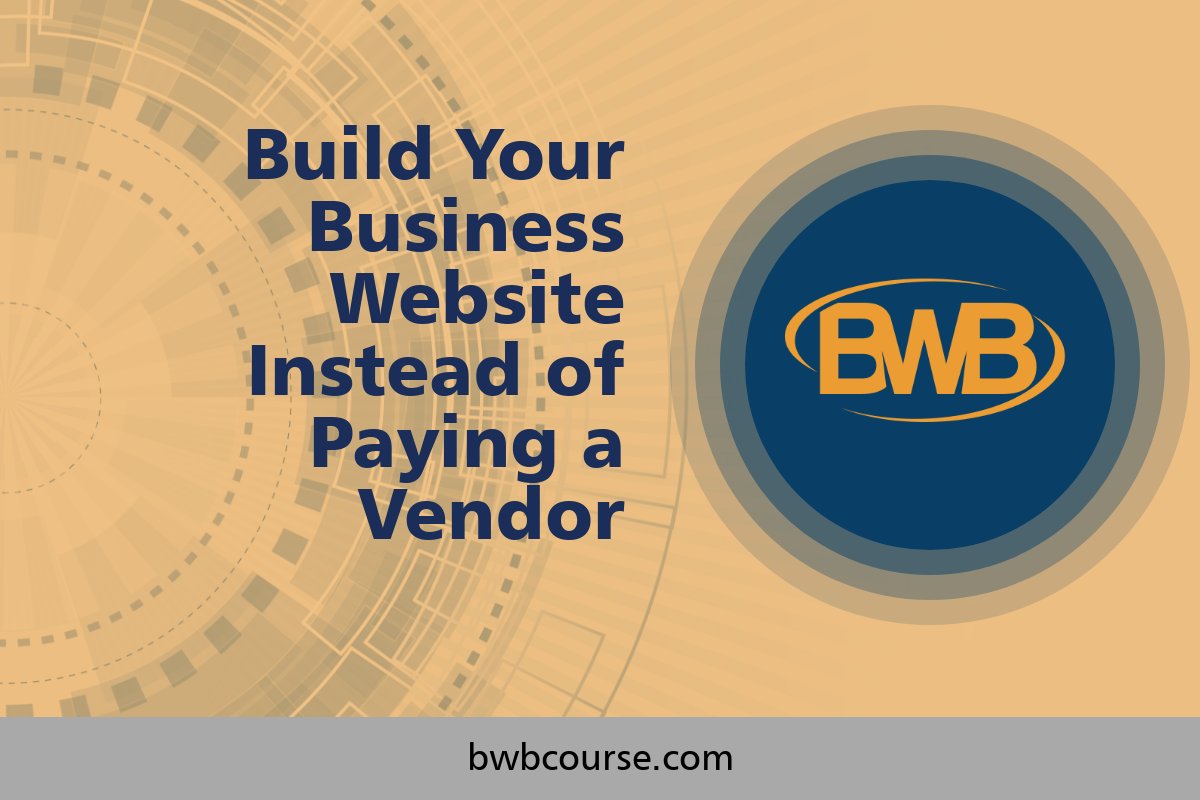 bwbcourse's tweet photo. Paying a consultant, web developer or agency can costs thousands of dollars to build your website. With BWB, you can build, grow, maintain and manage your website, yourself. https://t.co/iudr8llK4F #WordPress #BuildYourSite #WebsiteFromScratch https://t.co/T9FhZXw0Ns