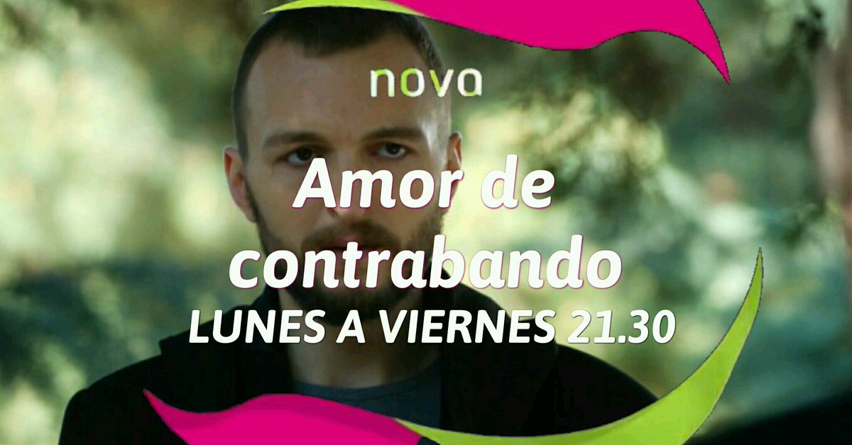 MasQTele's tweet photo. #AmorDeContrabandoES de lunes a viernes a las 21.30h en @NovaTDT con @TubaBustun y #EnginAkyürek https://t.co/jcPJXHFhTd