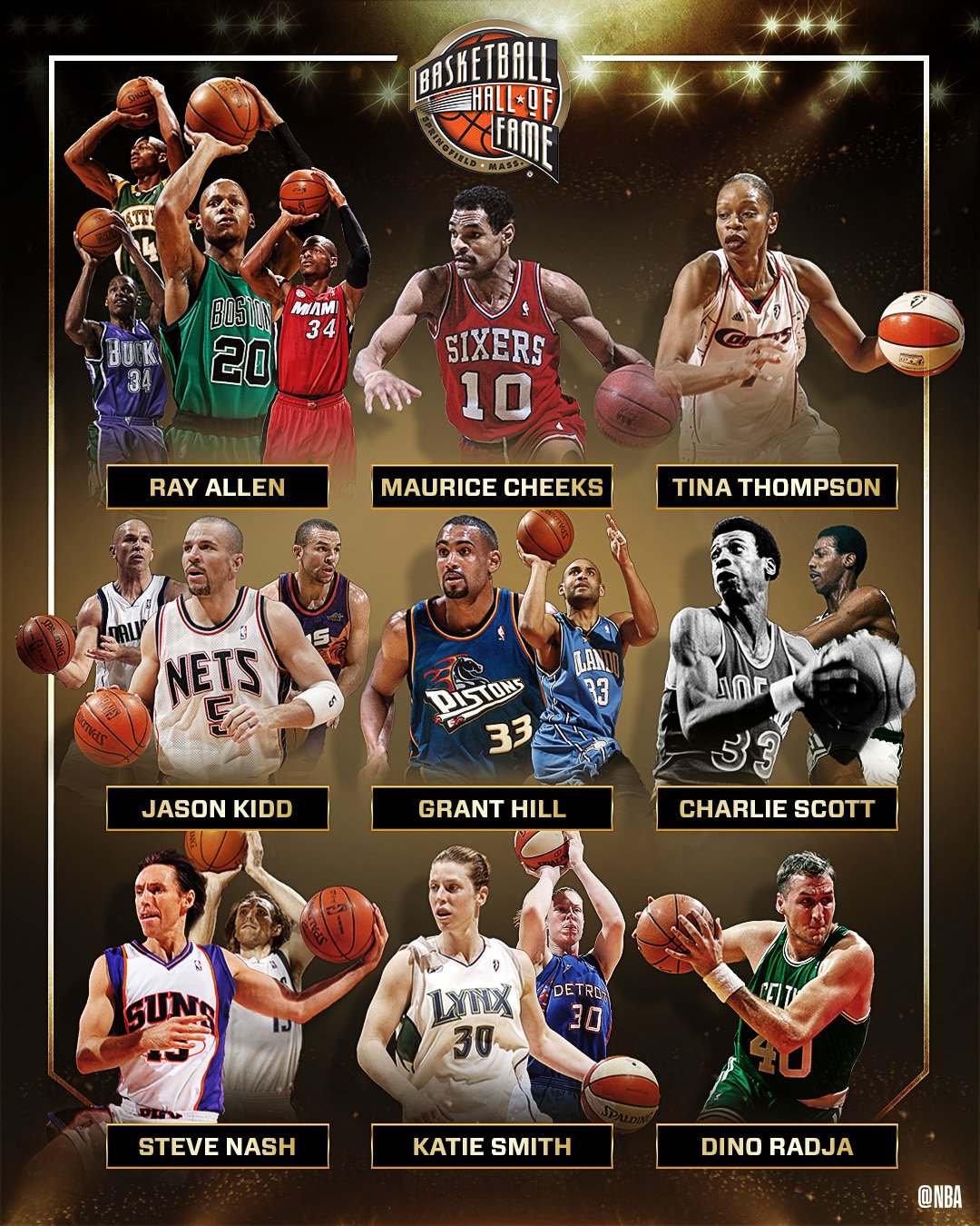 NBA on Twitter "It’s Enshrinement Day for the 18HoopClass at the