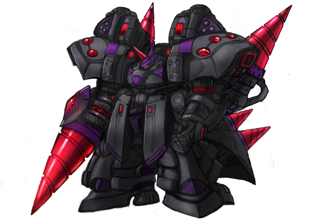 誕生日だったということで何か一枚絵を…。
XOに出す予定だったけど納期が間に合わなかったメカをはりはり(*'ω`)
名前はファルシオムⅡ・ヴィクトールカスタムです!
ドルネン産のファルシオムの発展型な感じで制作してました! 