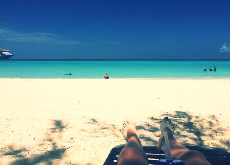 Dreaming of Half Moon Cay, Holland America Line's private Island aka PARADISE! #relaxation #choosecruise #myclia