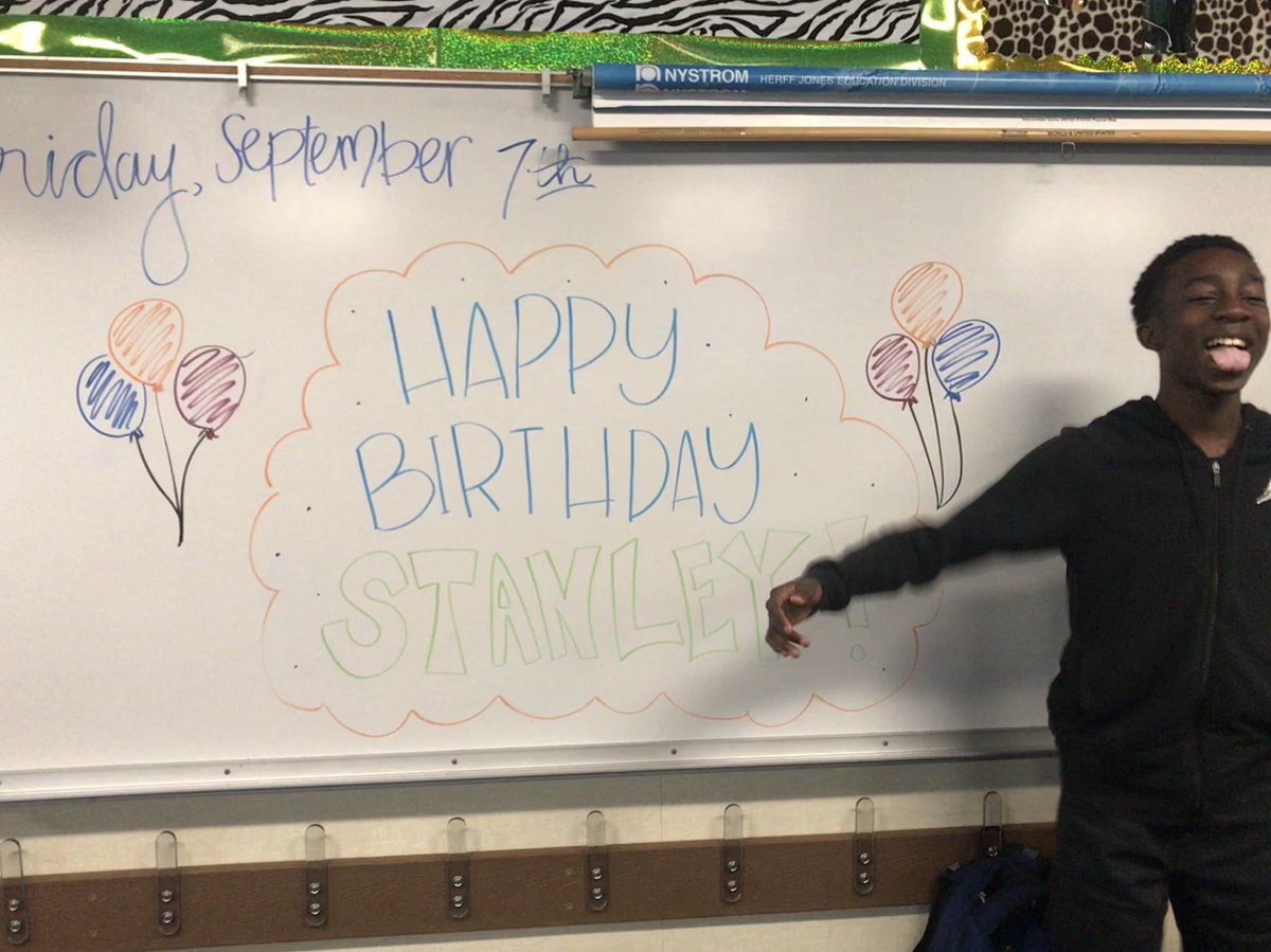Parkway_ESS's tweet image. Happy Birthday Stanley!! ESS loves your enthusiastic personality and your awesome skills out on the basketball courts!🎉🏀 #LMSVHeart #ESSrocks #HappyBirthday