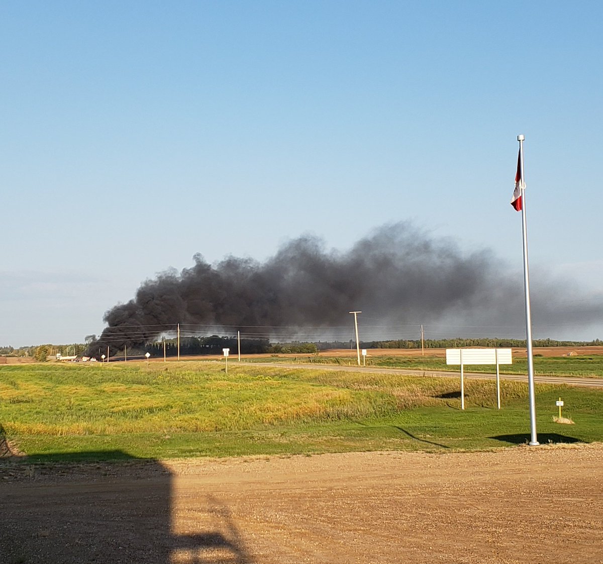 mmotiuk's tweet photo. Nasty #accident on Hwy 656 just west of Hwy 831. #yegtraffic #abroads https://t.co/poSo1069NI