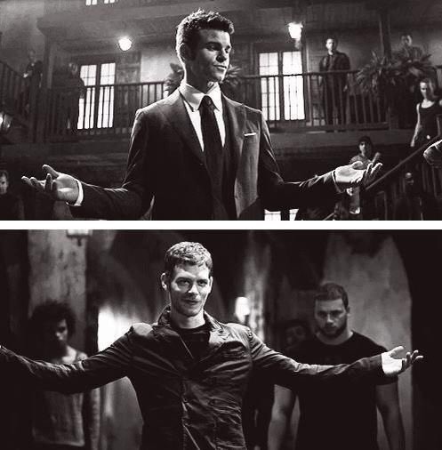 “It must be a family thing what do you think <a href="/OriginalInSuits/">Elijah Mikaelson</a>?”