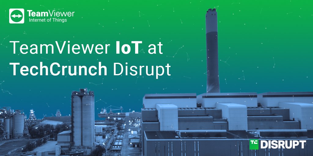 TeamViewer's tweet photo. Innovation is happening at #TCDisrupt. Come and find out more about our IoT solution on the expo floor at #booth26! https://t.co/wfKF3aQZIk https://t.co/ugH8Ci0N7M