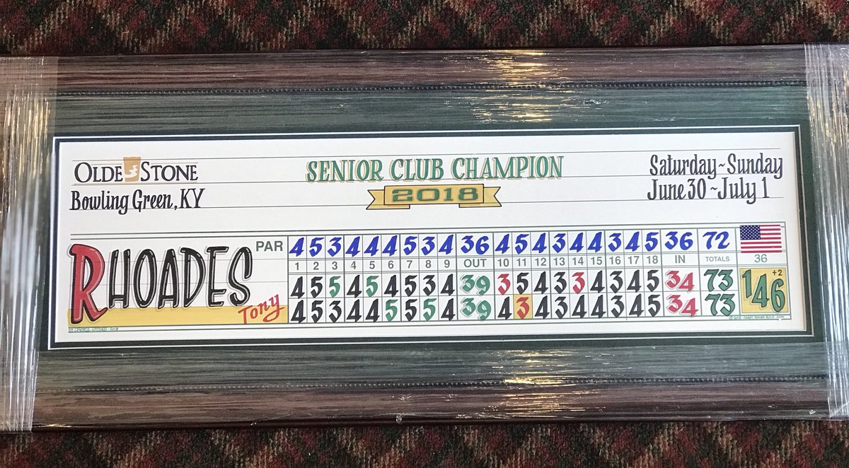 OldeStoneBG's tweet photo. Club Champion awards have arrived. Thank you @caseyjonesgolf for the great work. https://t.co/xLW4wqhGpu
