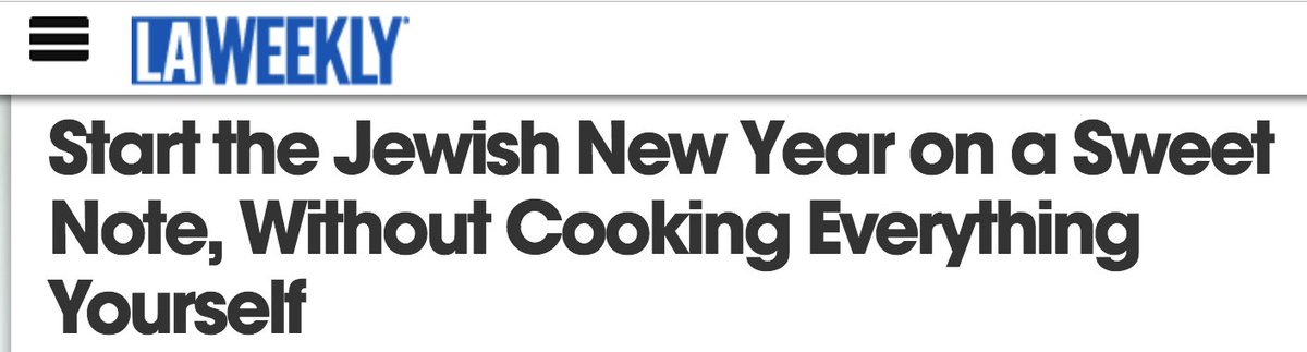 “A party isn't a party without carbs!” Thanks for the love <a href="/LAWeekly/">LA Weekly</a> and <a href="/slh2346/">susan hornik</a>! laweekly.com/restaurants/st…