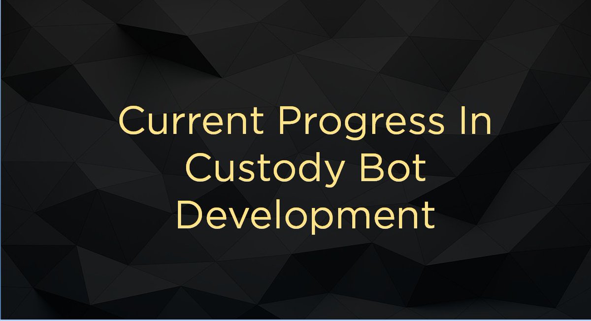 goldmint_io's tweet image. Dear #Goldmint community!

We are happy to announce that we plan to show you first Custody Bot next week! 
And because Custody Bot is a unique device that doesn't have analogs in the world, we have initiated a patent protection procedure for it.