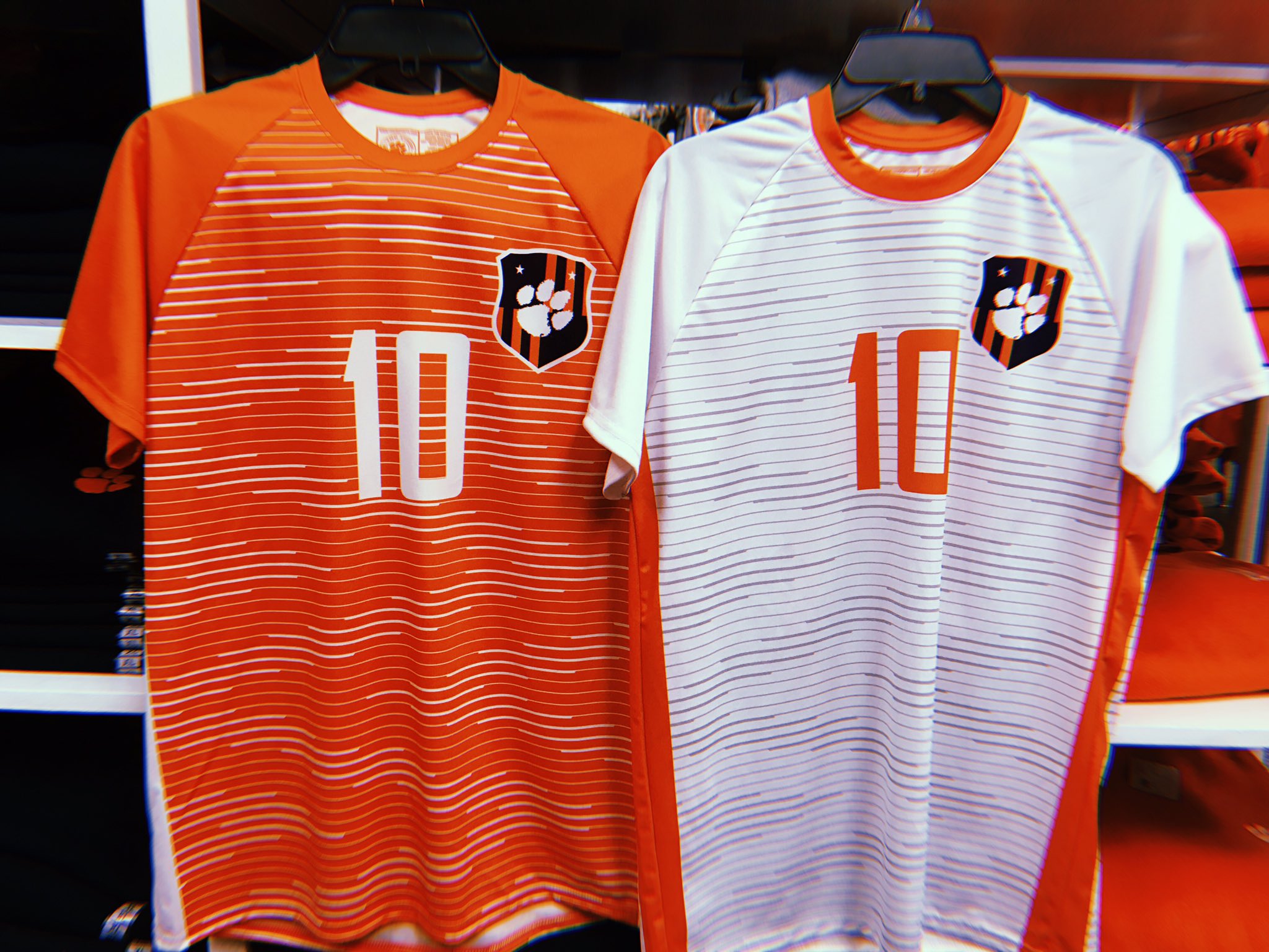 clemson soccer jersey