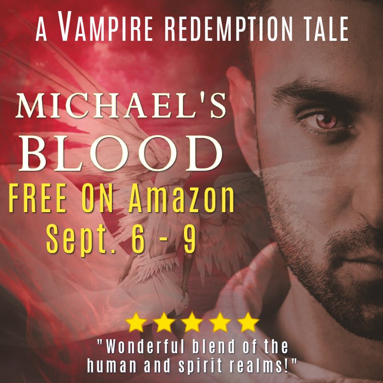 Raymond_Norman's tweet photo. 🔹MICHAEL’S BLOOD🔹 
First in series of five is  🎉 #FREE 🎉 ON AMAZON UNTIL SEPT. 9th  https://t.co/7SluOtZ4LR  
A #Vampire Redemption Tale from @SSBazinet! 
💫THE VAMPIRE RECLAMATION PROJECT💫  
#Free in #KindleUnlimited #IARTG #IAN1 #Selfworth https://t.co/Re7ygaFAwC