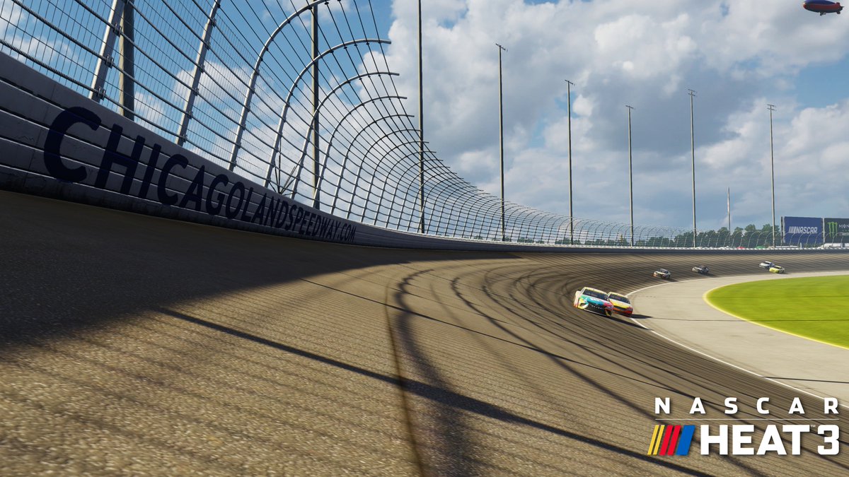 It's @704NASCARHeat release day!

RETWEET for your chance to win a copy from us! We'll randomly select a winner on Saturday.

Who's gonna be the first to pull off a last-lap #SlideJob at Chicagoland? We wanna see it if you do. #NASCARHeat3