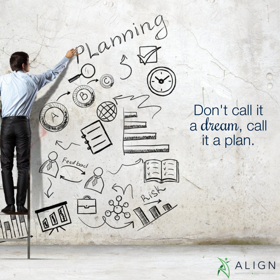 alignweightloss's tweet image. Don't call it a dream. Call it a plan. #WeightLoss #BodyBalancing