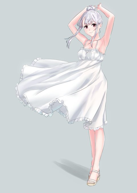 以前描いた白ワンピのやつ
もう一人のうちの子にも着せてたけど完全に投稿忘れてた...
#うちの子 