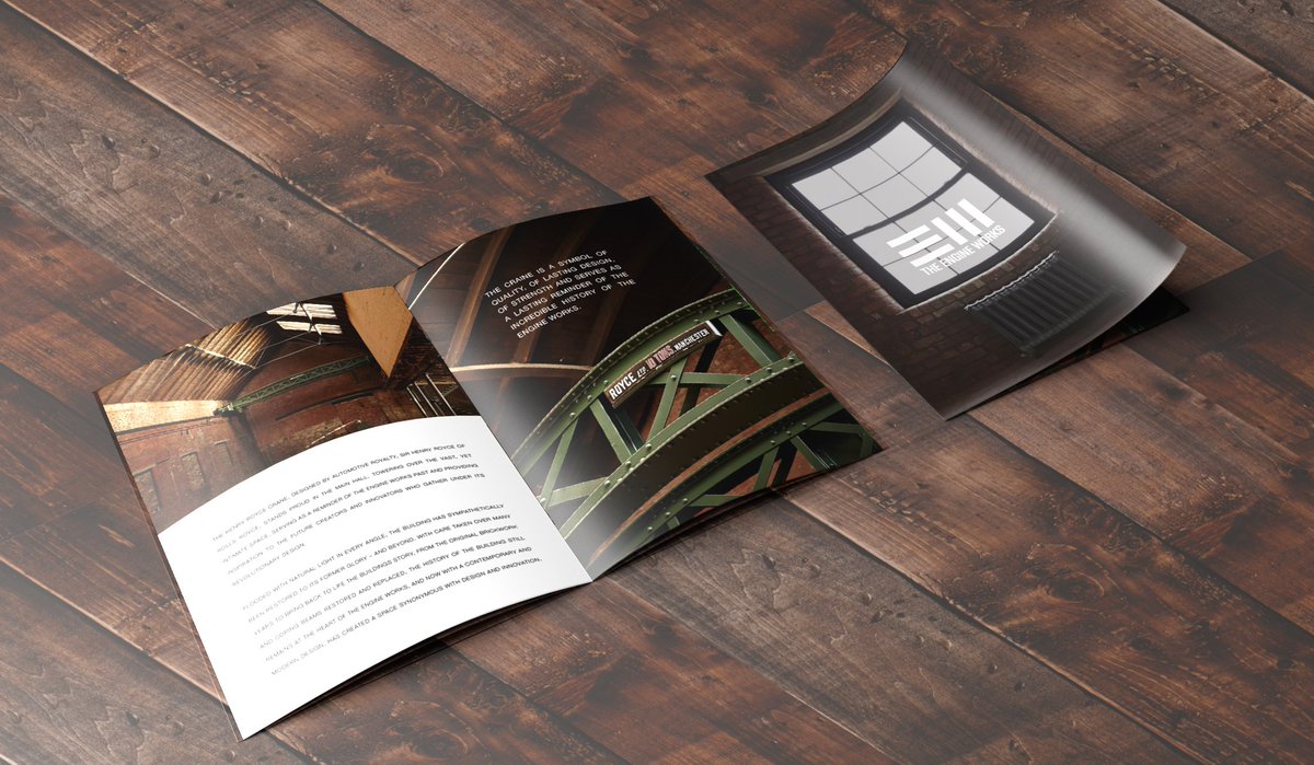 Booklet design complete for clients <a href="/EngineworksGla/">The Engine Works</a> to give the visitors of @GlasgowDOD a small insight into the buildings history and substantial part it played in Maryhill’s industrial past, not to mention the exciting plans current owners have for its future.
#graphicdesign