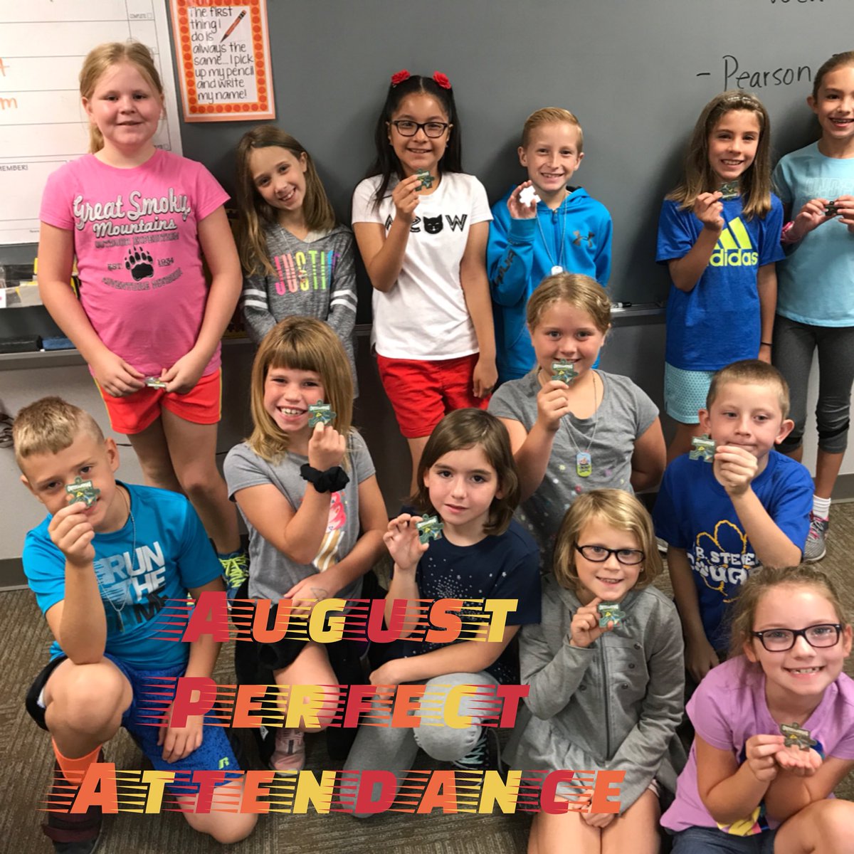 Super Spellers and Perfect Attendance! #jbsrocks #gcscpride