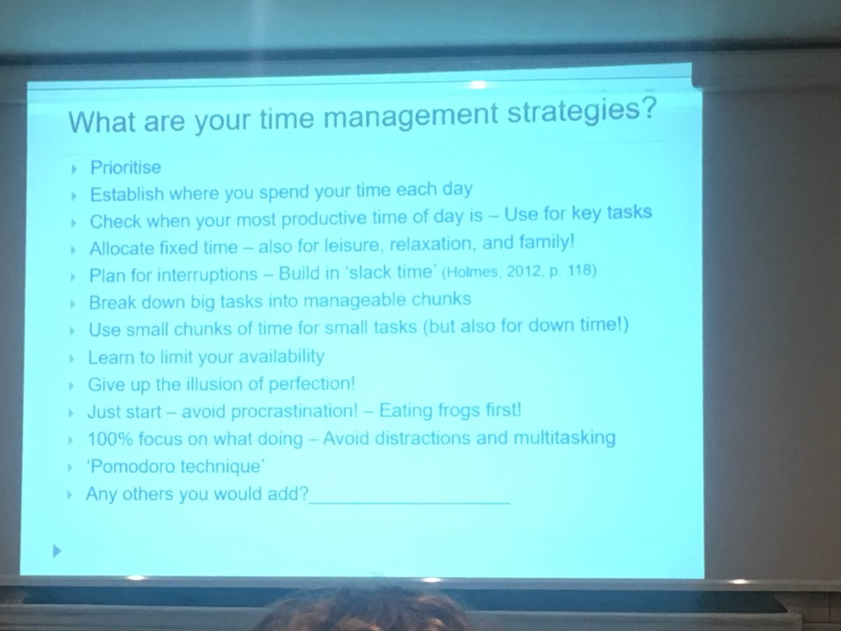 tdyer_1999's tweet photo. Focusing on the wellbeing of ELT practitioners with Dr. Sarah Mercer at #AISLi  DoS Days. What are your time management strategies? https://t.co/AztXunIXqf