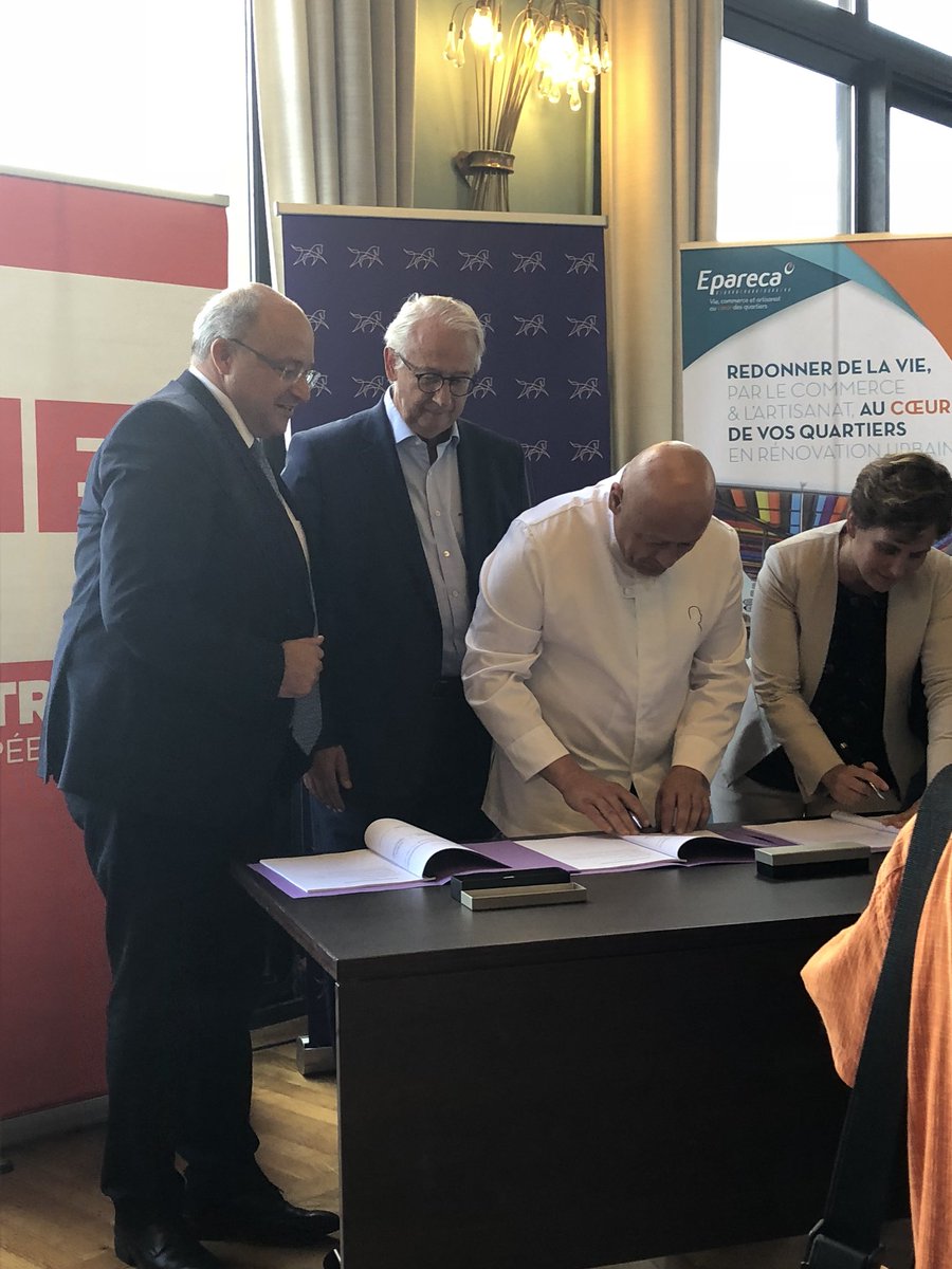 FrederiqueSeels's tweet photo. Ouverture de Cuisine mode d’emploi à Marcq en Baroeul dans le quartier politique de la ville de la Briqueterie. La maîtrise de 80 gestes en 12 semaines une formation #cuisinemodedémploi par @Thierry Marx. « Personne n’est fait pour  l’échec . » https://t.co/zdFOlq9NEB