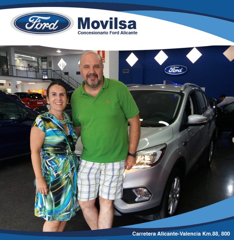 Despedimos la semana con Alicia y Miguel, con su nuevo Kuga Trend+ con motor Ecoboost y 150 cv. Esperamos que lo disfrutéis mucho y aquí nos tenéis para lo que os haga falta!!😘😘