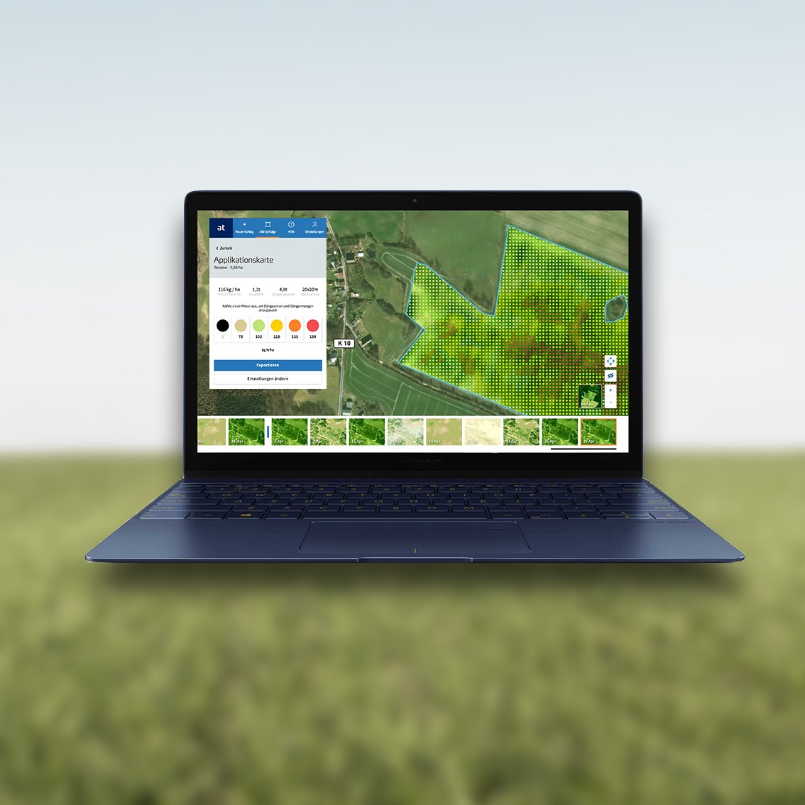 AtfarmARG's tweet photo. Atfarm es la solución más rápida para crear prescripciones de fertilización variable. 

🚜 Registrate a través de este link para probala gratis! 🌾 https://t.co/YkKR6MdfyE https://t.co/E7SGIy3YWU