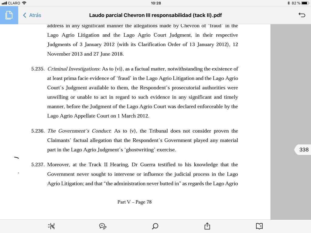 MashiRafael's tweet photo. ¡Cómo miente este Gobierno hipócrita!
Al contrario de lo que dice, el fallo de La Haya deja establecido que no ha encontrado ninguna evidencia de intervención de mi Gobierno  en la Justicia.
Incluso el testigo de Chevron, un traidor a la Patria llamado Guerra, así lo ratifica. https://t.co/GDP1LMX0Aq